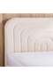 Grace King Bed 180x200 With Hydraulic Storage - Cream White - 4