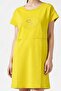 Women's Stone Detailed 2 Thread Dress-Yellow - 5
