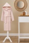 Bright Hooded Velvet Children's Bathrobe Age 5/6