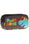 Kids Dinazor Roar Some Printed Yellow - Blue Boys' School Pencil Case Pencil Bag - L5396