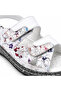 Lavinia White Genuine Leather Women's Sandals - 5