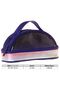 Navy Blue Rainbow Shiny Fabric Detailed (Dark Blue - Multicolor) Girls' Pencil Bag/Pencil Holder - K1864 - 3