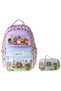 Kids Toca Life Lilac - Turquoise Girls' Primary School Backpack and Pencil Bag Set - Setkk-L5338C - 2