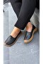 Centrally stitched women's flat shoes - 6