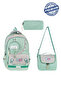 Girl's Premium Primary School Backpack with Wallet Accessories, Thermal Lunch Bag and Pencil Case