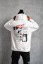 Men's Front Back Printed Hooded Sweat - 3
