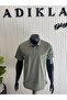 Men's Large Size Polo Collar Pocket Combed Cotton Short Sleeve T-Shirt - 3