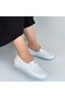 Women's Shoes White Leather Wens - 4