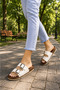 Dubai 3 Leather Daily Orthopedic Buckle Slippers