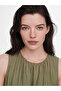 Esvab • Modern & Distinctive Zero Roba Collar Belted Gathered Dress - 3