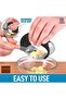 Stainless steel Ginger Garlic Press Black Color - 4