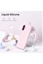 iPhone 16 Plus 6.7' 2024 Liquid Soft Silicone Cover with Microfiber Lining Shockproof Gel Case - 3