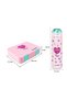 Convertible Bento Lunch Box w/ Insulated Stainless Steel Water Bottle 640ml – Always Believe Pink - 8
