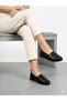 Women's genuine leather orthopedic flat shoes - 2