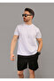 Men's Combed Cotton Fabric Double-Legged Summer Sweat-Proof Shorts with Side Pockets - 2