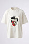Joe Goldberg You Design Back Printed Cotton White Oversize T-Shirt