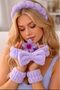 Premium Towel Fabric Spa 4-Piece Face Washing and Skin Care Makeup Set