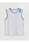 Timeless Clothing & Timeless Choices Zero Roba Collar Striped Girls' Undershirt