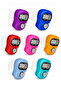 Digital finger tally counter ring, 2 pcs – LCD knitting row counter, random color