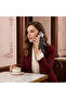 Universal Chain Scarf Adhesive and Clip Phone Bag Suitcase Accessory Black White - 4