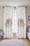 Fairy Tale Friends Patterned Children's Baby Room Background Curtain (Single Wing Pricing) - 2