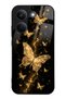 Xiaomi Poco X8 Pro Yellow Galaxy Butterfly Design Glossy Phone Case