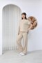 Pure Women's Cotton Soft Textured Comfortable Fit 2-Piece Set Casual Blouse and Pants Set - 3