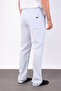 Men's Baggy Fit Linen Fabric Elastic Waist Comfortable Cut Pants - 4