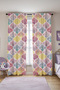 Fairy Tale Princesses Patterned Children's Baby Room Background Curtain (Single Panel Pricing) - 2