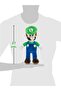 Imported Velvet Fabric Super Mario Luigi Plush Toy 27 cm Sleeping Playmate Medium Size Green - 8