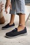 2257-Blacksea Anatomical Sole Ultra Light Women's Daily Sports Ballerina Shoes - 7
