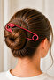 Large Size Special Design Safety Pin Stylish Bun Hairpin (14cm)