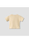 Crew Neck Short Sleeves T-shirt with Print - 3