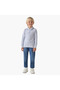 Collared Long Sleeves Polo T-shirt with Textured Design - 2