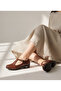 Genuine Leather Daily Comfortable Women's Shoes 26612Fa - 2
