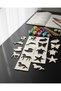 10-Piece Educational Animal Figure Line Drawing Template - Preschool Montessori Toy Set (10X10 cm) - 2