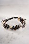 Citrine-Tiger's Eye-Hematite 8 mm Natural Stone Macrame Men's Bracelet - 2