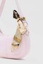 Caldera Scarf Detailed Baguette Bag Powder Pink - 3