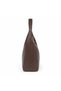 Women's Brown Large Size Hobo Shoulder Bag Zippered Daily Bag - 4