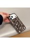 iPhone 15 (6.1 Inch) Compatible Wavy Wrinkled Detailed 3D Surface Bright Colored Summer Lux Case - 5