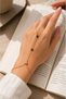 Star Stone Shahmeran Bracelet Gold Color Elegant Hand Accessory Women's Shahmeran - 4