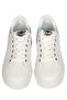Women's casual shoes lace up White/Silver - 2