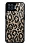 Oppo Reno 4 Lite Brown Leopard Design Glossy Phone Case