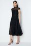 Maxi Tulle Dress with Embroidery Detail - 2