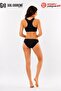 1210 Women's Comfortable Fit Thick Straps Flexible Cross-Back Sports Half Tank Top / Bustier - 4