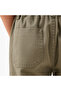 Loose Fit Trousers with Elasticated Waist - 7