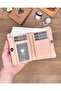 Genuine Leather Card Holder Zippered Small Women's Wallet 2152 - 2