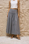 Black Potikare Corseted Skirt - 4