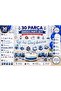 Sailor Party Set 30 Pieces |   Sea-Themed Birthday Decorations, Banner, 3D Glasses, Cake Topper, and Corn Box Set - 5