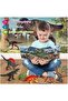 Dinosaur World Figurine Set, 7 Pieces, without Storage Box and Educational Book, for Kids - 2